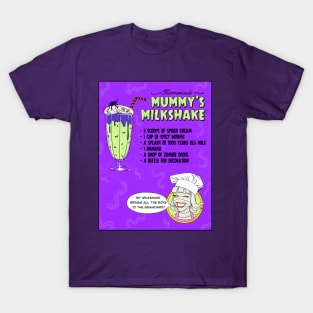 halloween mummy milkshake T-Shirt